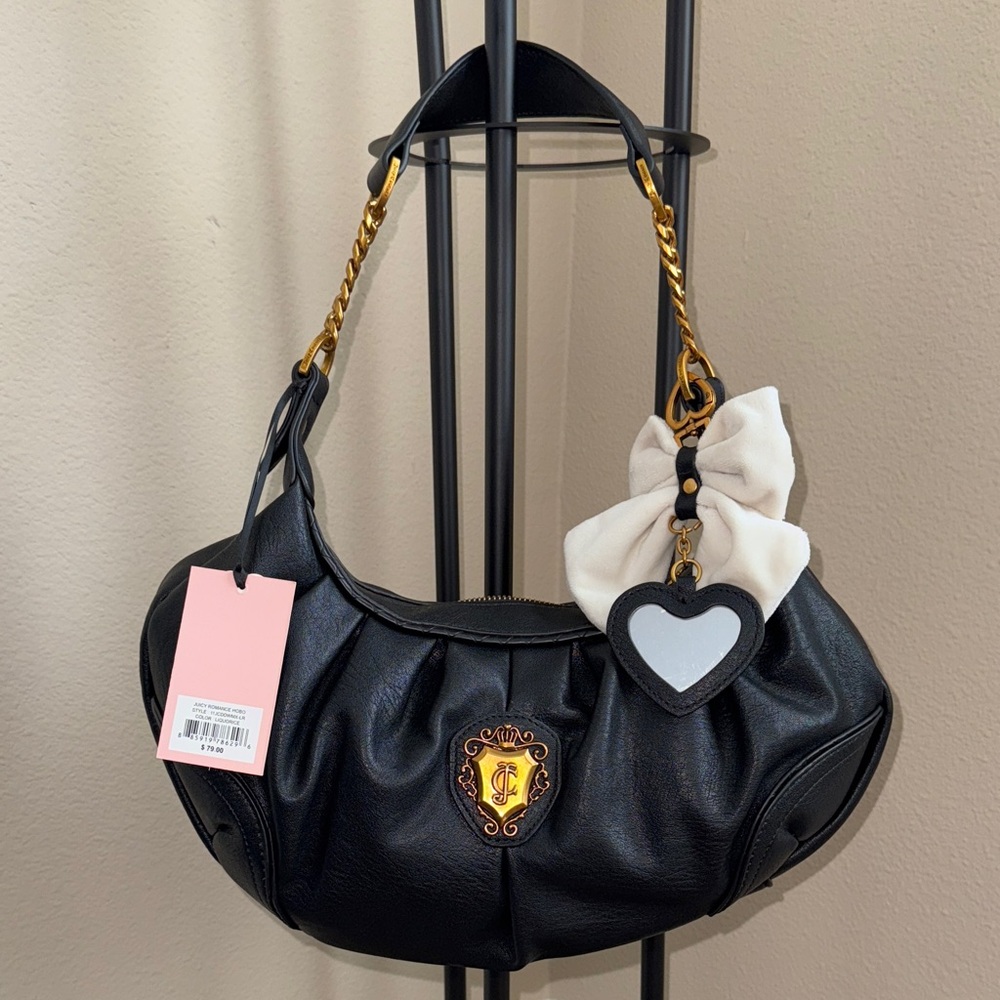 Juicy Romance Hobo Bag Liquorice (Black)